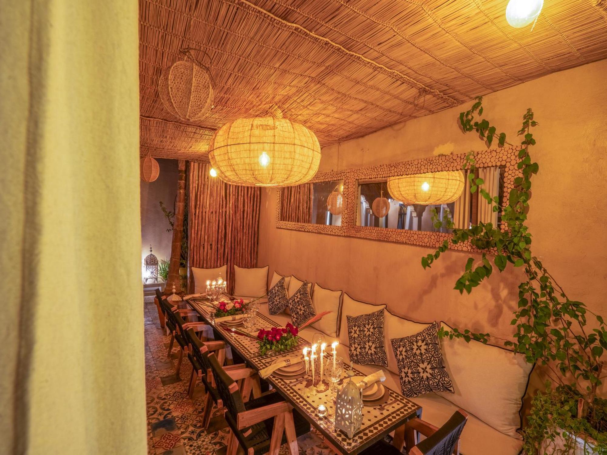 Riad Ines Home مراكش المظهر الخارجي الصورة