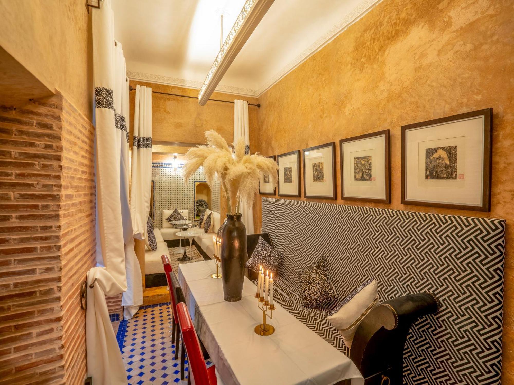 Riad Ines Home مراكش المظهر الخارجي الصورة
