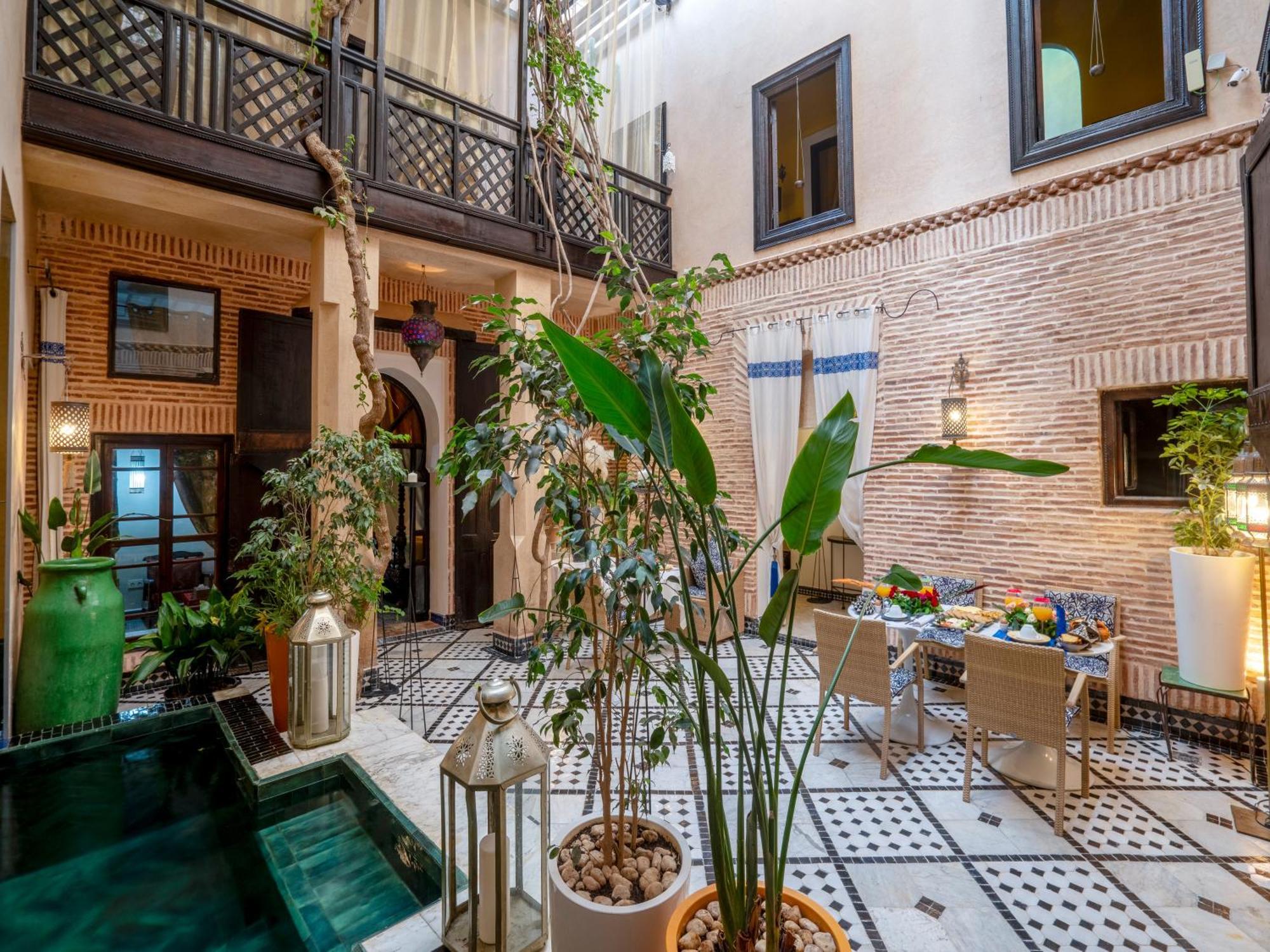 Riad Ines Home مراكش المظهر الخارجي الصورة